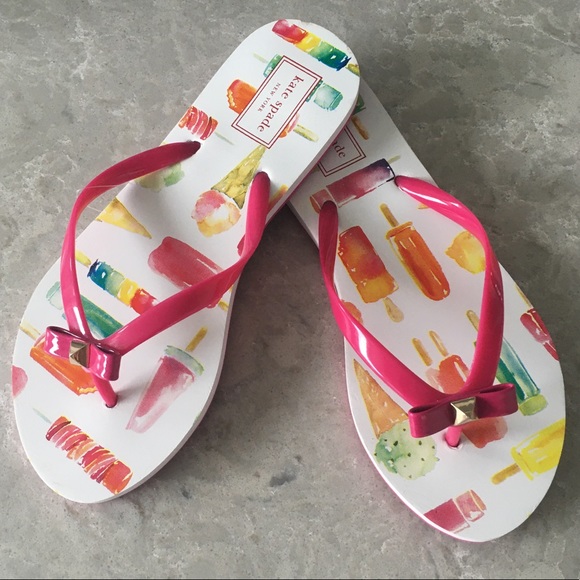 kate spade Shoes - Kate Spade Nadine Popsicle Print Flip Flops Sz 6